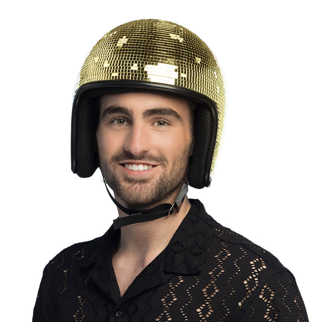Boland Disco helm goud