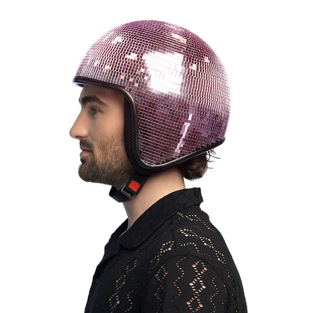 Boland Disco helm roze
