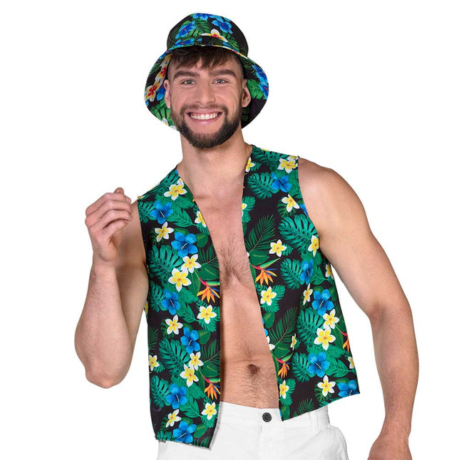 Boland Festivalset Club Tropicana Vest en Hoedje