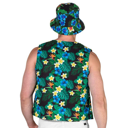 Boland Festivalset Club Tropicana Vest en Hoedje