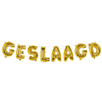 Boland Folieballon slinger Geslaagd 4 meter