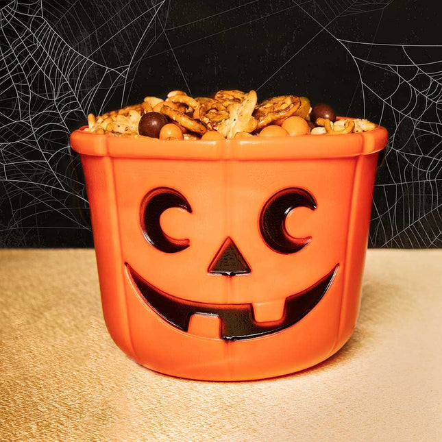 Boland Halloween Snoepemmer Pompoen Oranje 14 x 18 cm