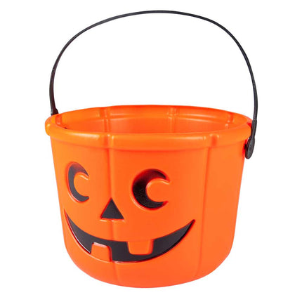 Boland Halloween Snoepemmer Pompoen Oranje 14 x 18 cm