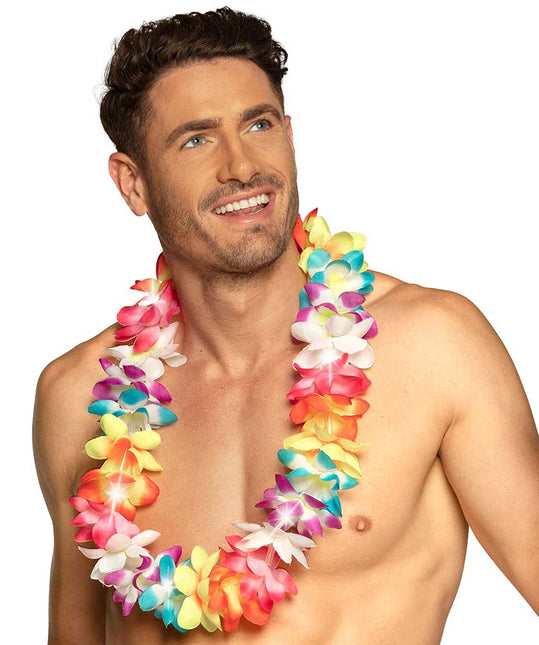 Boland Hawaiikrans Zomerflits LED