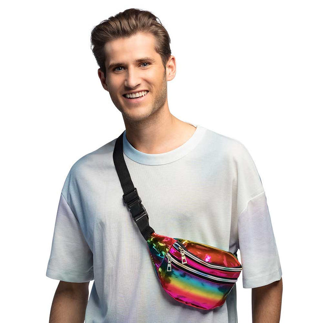 Boland Heuptasje Holo Regenboog