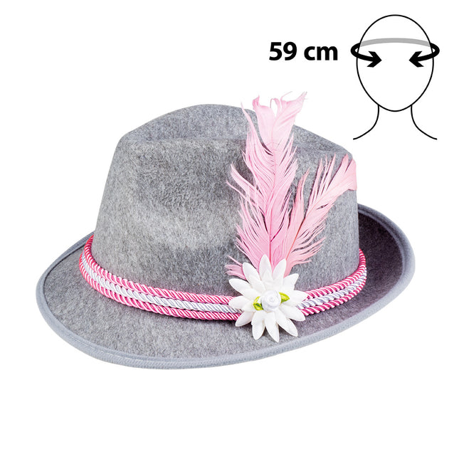 Boland Hoed Oktoberfest Roze