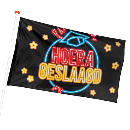 Boland Hoera Geslaagd vlag 90 x 150 cm