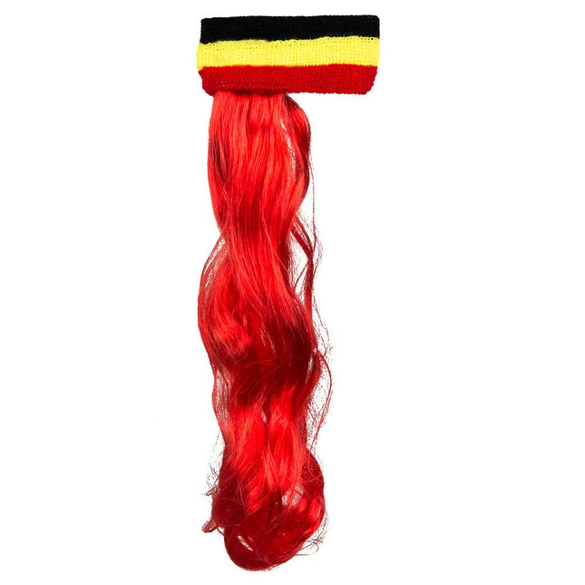Boland Hoofdband België met rood haar