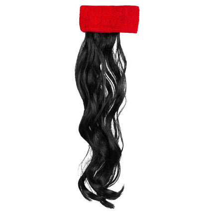 Boland Hoofdband Rood met Haar