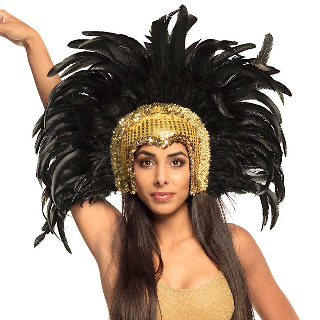 Boland Hoofdtooi Go-go danseres goud