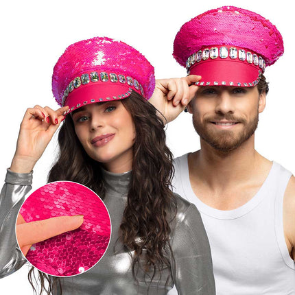 Boland Kapiteinspet Sandy candy hot pink