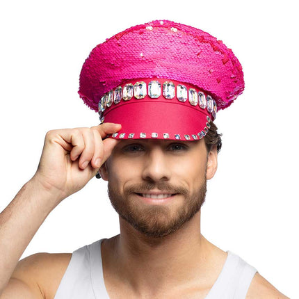 Boland Kapiteinspet Sandy candy hot pink