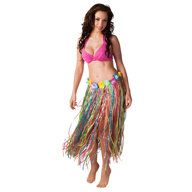 Boland Lange Hawaii rok multikleur 80 cm