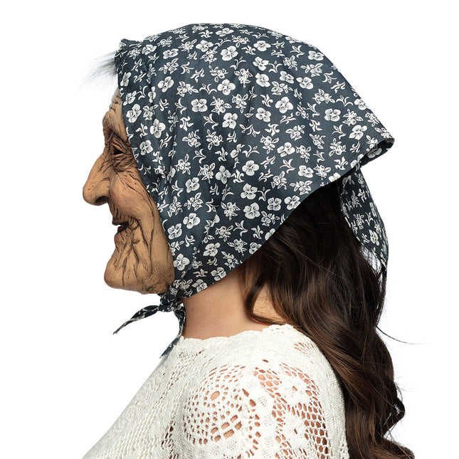 Boland Latex masker oude vrouw