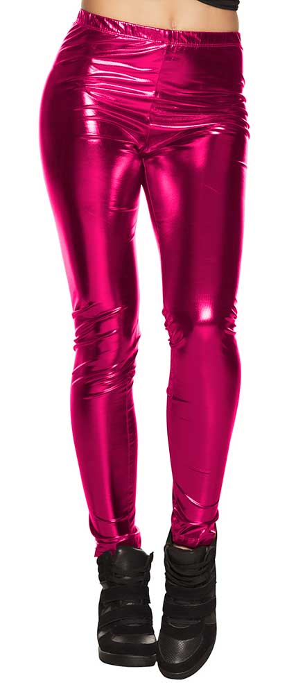 Boland Legging Stretch Glans Roze maat M
