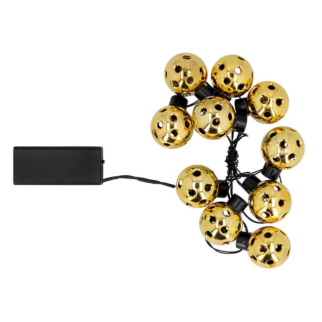 Boland Lichtslinger Partybal goud 140 cm