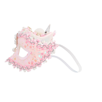 Boland Oogmasker Roze Zeemeermin