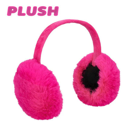 Boland Oorwarmers Roze Pluche