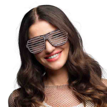 Boland Partybril Spectacular Zwart