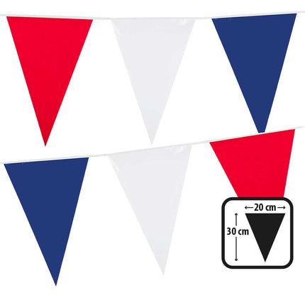 Boland PE Vlaggenlijn Frankrijk 10 meter