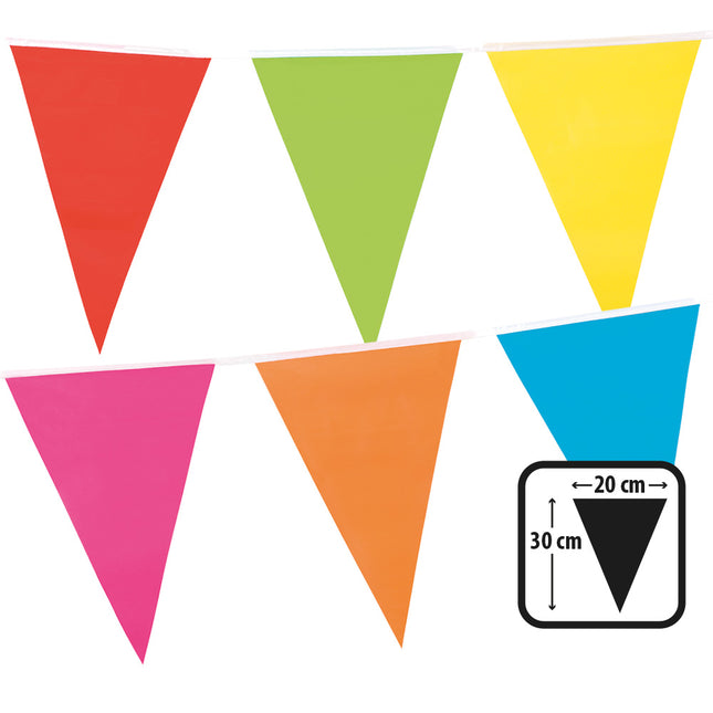 Boland PE Vlaggenlijn veelkleurig 10 meter