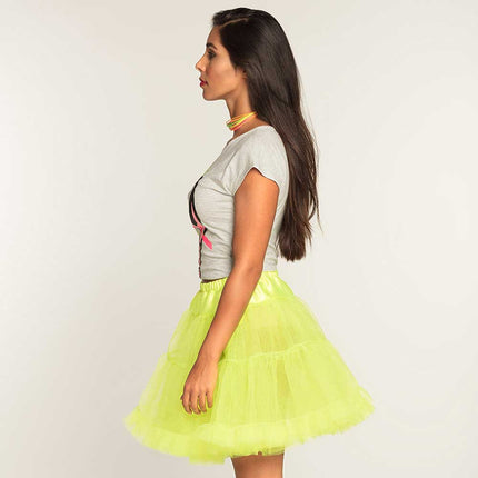 Boland Petticoat de Luxe Neon Geel M-L