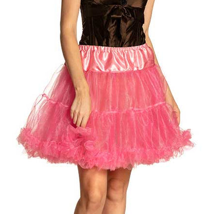 Boland Petticoat de Luxe Neon Roze M-L