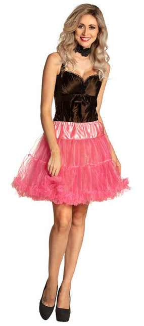 Boland Petticoat de Luxe Neon Roze M-L