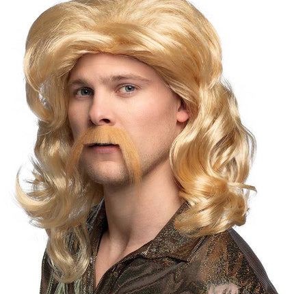 Boland Pruik Barry met snor