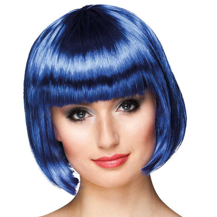 Boland Pruik Cabaret Blauw