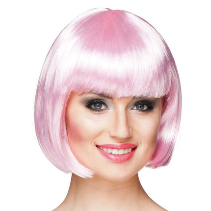 Boland Pruik Cabaret Lichtroze