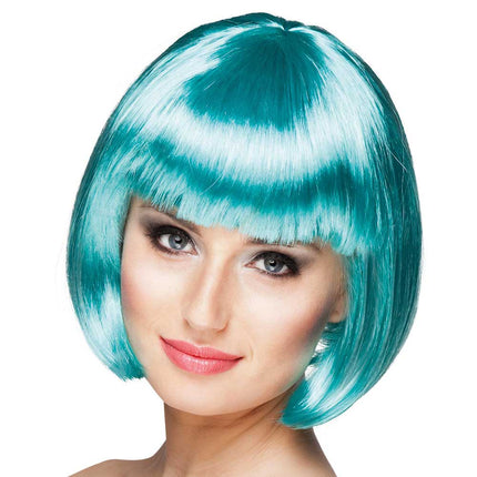 Boland Pruik Cabaret Turquoise