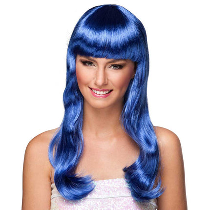 Boland Pruik Chique Blauw