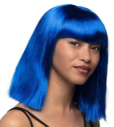 Boland Pruik Dance Blauw