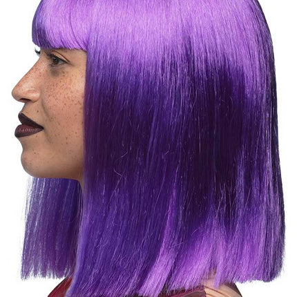 Boland Pruik Dance Neon Paars