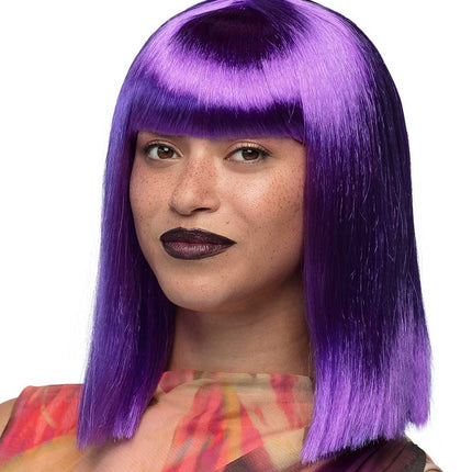 Boland Pruik Dance Neon Paars