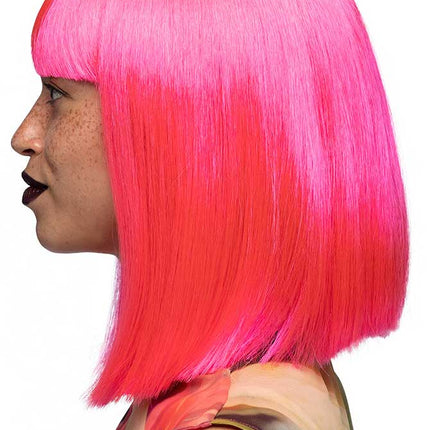 Boland Pruik Dance Neon Roze
