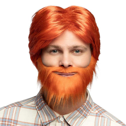 Boland Pruik Dude oranje