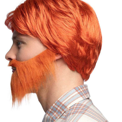 Boland Pruik Dude oranje
