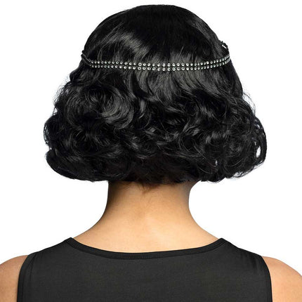 Boland Pruik Flapper Zwart