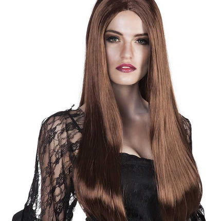 Boland Pruik Heks Bruin