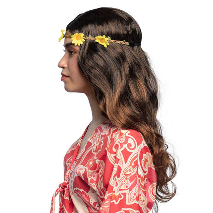 Boland Pruik Joy zwart - bruin