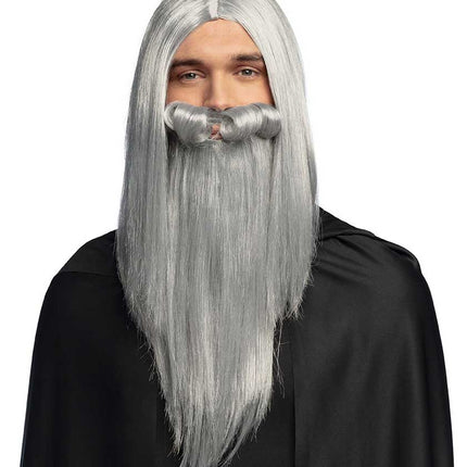 Boland Pruik Magiër met Baard