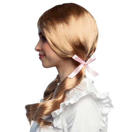 Boland Pruik Schoolgirl Strawberry Blond