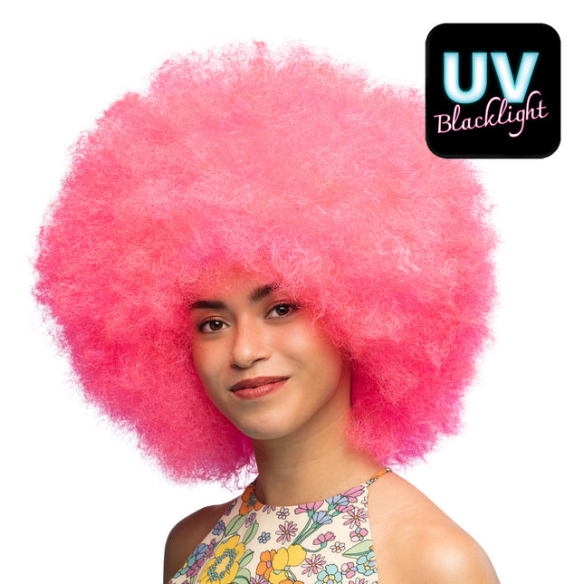 Boland Pruik Sugar Neon Roze
