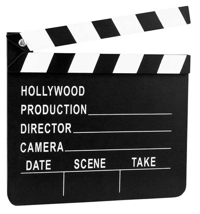 Boland Retro Filmklapper 18 x 20 cm