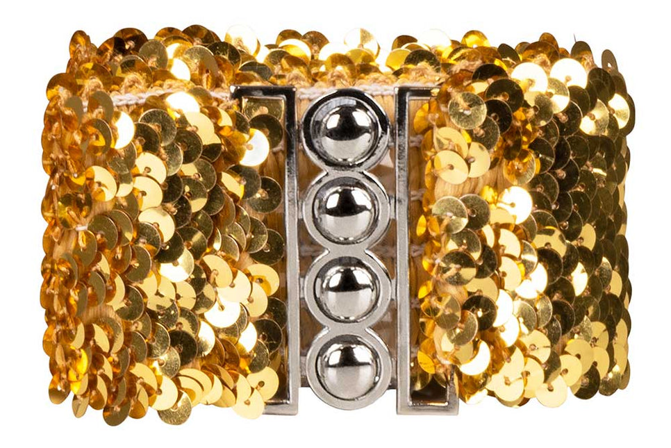 Boland Riem Pailletten Goud