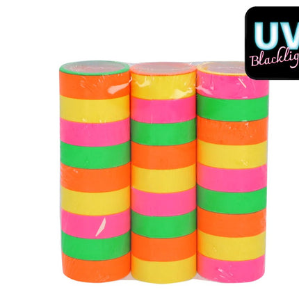 Boland Set 3 Rollen Serpentine Neon UV