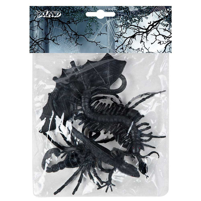 Boland Set 6 Griezelige Beesten – Halloween Decoratie