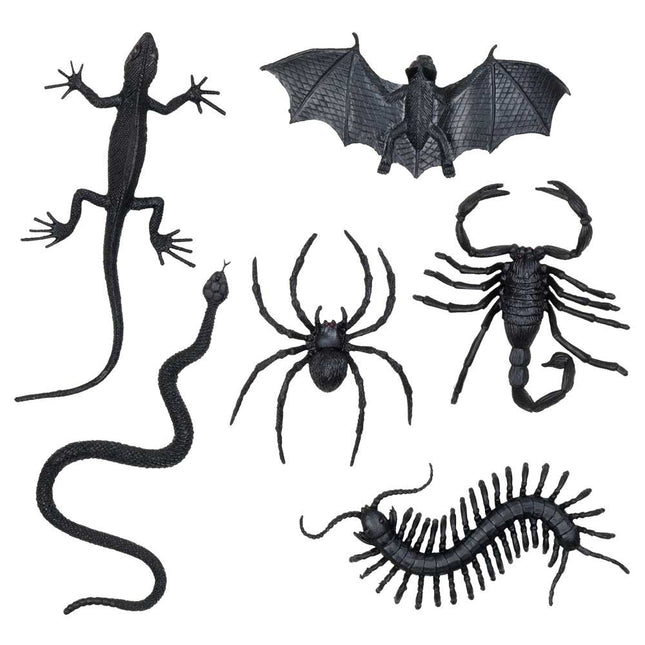 Boland Set 6 Griezelige Beesten – Halloween Decoratie